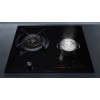 Газовая варочная панель с индукцией Kuppersbusch KIG 6850.0 SR-E5 Black Velvet купить в Москве и Санкт-Петербурге