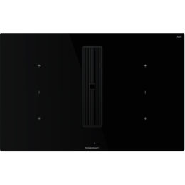 Индукционная варочная панель с вытяжкой Kuppersbusch KMI 8350.0 SR Black Velvet