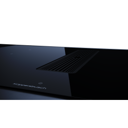 Индукционная варочная панель с вытяжкой Kuppersbusch KMI 8350.0 SR Black Velvet