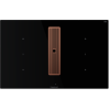 Индукционная варочная панель с вытяжкой Kuppersbusch KMI 8350.0 SR Copper