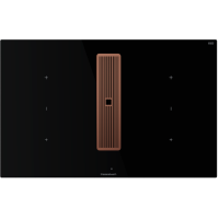 Индукционная варочная панель с вытяжкой Kuppersbusch KMI 8350.0 SR Copper