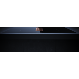 Индукционная варочная панель с вытяжкой Kuppersbusch KMI 8350.0 SR Copper