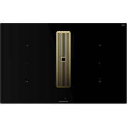 Индукционная варочная панель с вытяжкой Kuppersbusch KMI 8350.0 SR Gold