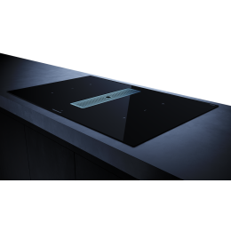 Индукционная варочная панель с вытяжкой Kuppersbusch KMI 8350.0 SR Stainless steel