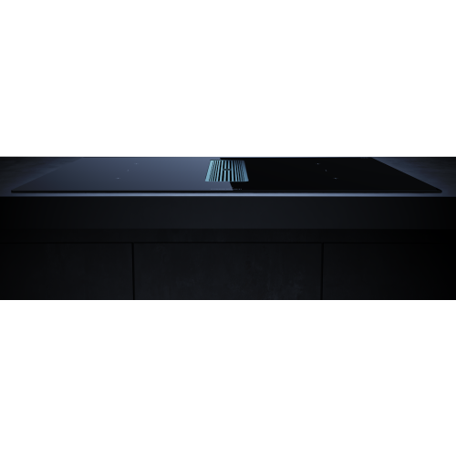 Индукционная варочная панель с вытяжкой Kuppersbusch KMI 8350.0 SR Stainless steel