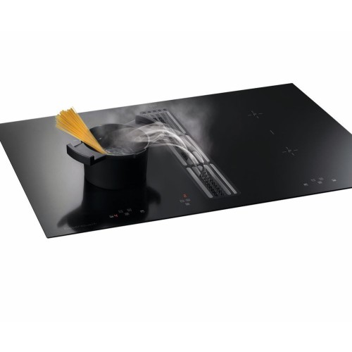 Индукционная варочная панель с вытяжкой Kuppersbusch KMI 8500.0 SR