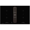 Индукционная варочная панель с вытяжкой Kuppersbusch KMI 8500.0 SR Black Chrome