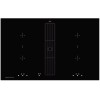 Индукционная варочная панель с вытяжкой Kuppersbusch KMI 8500.0 SR Black Velvet