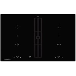 Индукционная варочная панель с вытяжкой Kuppersbusch KMI 8500.0 SR Black Velvet