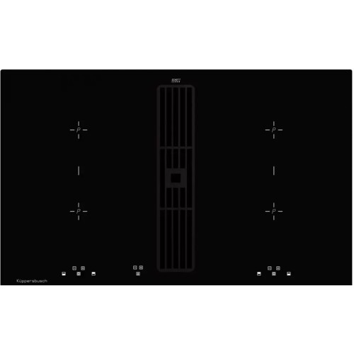 Индукционная варочная панель с вытяжкой Kuppersbusch KMI 8500.0 SR