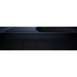 Индукционная варочная панель с вытяжкой Kuppersbusch KMI 9350.0 SR Black Chrome