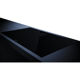 Индукционная варочная панель с вытяжкой Kuppersbusch KMI 9350.0 SR Black Velvet