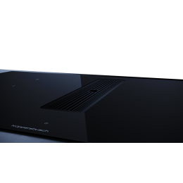 Индукционная варочная панель с вытяжкой Kuppersbusch KMI 9350.0 SR Black Velvet