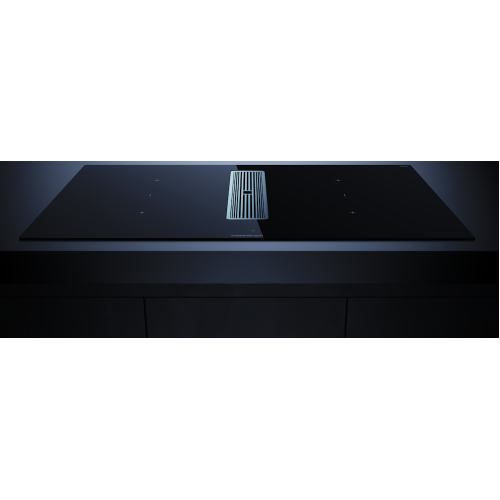 Индукционная варочная панель с вытяжкой Kuppersbusch KMI 9350.0 SR Stainless steel