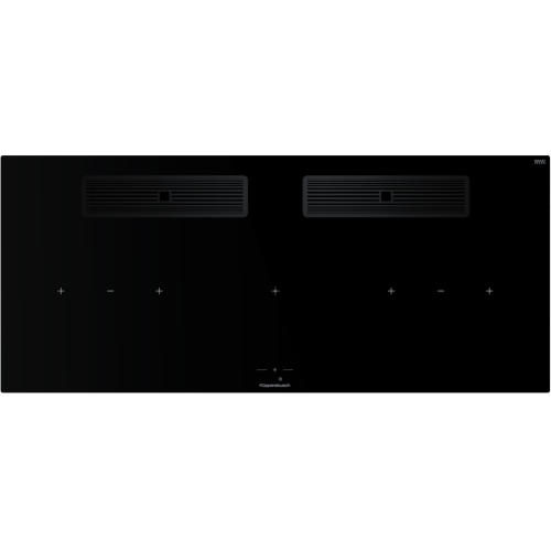 Индукционная варочная поверхность с вытяжкой Kuppersbusch KMI 12850.0 SR-E Black Chrome