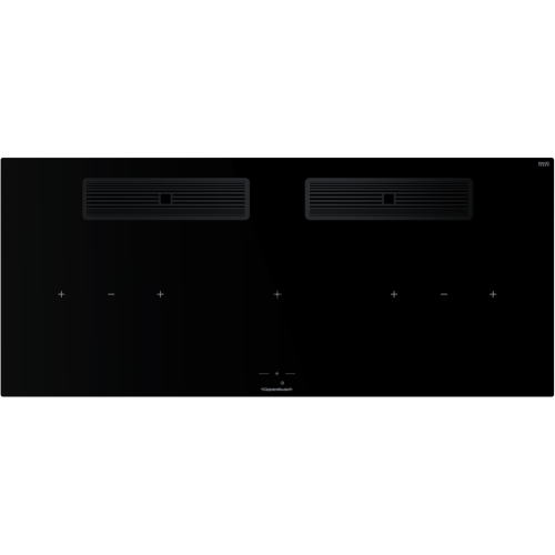 Индукционная варочная поверхность с вытяжкой Kuppersbusch KMI 12850.0 SR-E Black Velvet