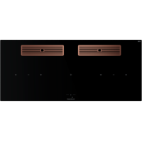 Индукционная варочная поверхность с вытяжкой Kuppersbusch KMI 12850.0 SR-E Copper
