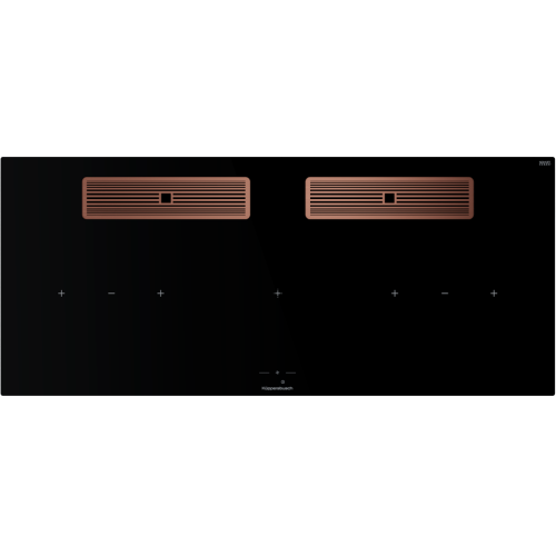 Индукционная варочная поверхность с вытяжкой Kuppersbusch KMI 12850.0 SR-E Copper