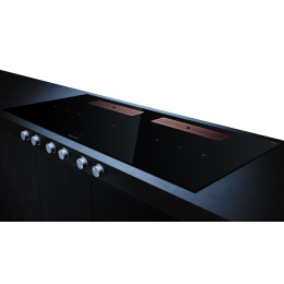 Индукционная варочная поверхность с вытяжкой Kuppersbusch KMI 12850.0 SR-E Copper