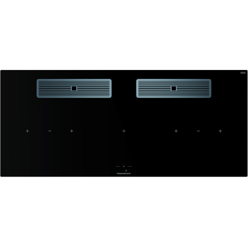 Индукционная варочная поверхность с вытяжкой Kuppersbusch KMI 12850.0 SR-E Stainless steel