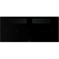 Индукционная варочная поверхность с вытяжкой Kuppersbusch KMI 12850.0 SR-S Black Chrome Индукционная варочная поверхность с вытяжкой Kuppersbusch KMI 12850.0 SR-S Black Chrome