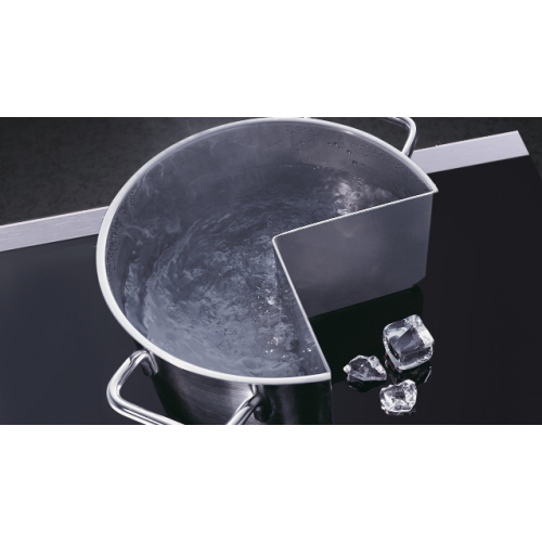 Индукционная варочная поверхность с вытяжкой Kuppersbusch KMI 12850.0 SR-S Black Velvet