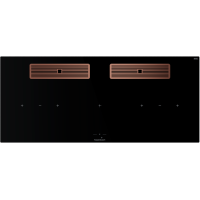 Индукционная варочная поверхность с вытяжкой Kuppersbusch KMI 12850.0 SR-S Copper Индукционная варочная поверхность с вытяжкой Kuppersbusch KMI 12850.0 SR-S Copper