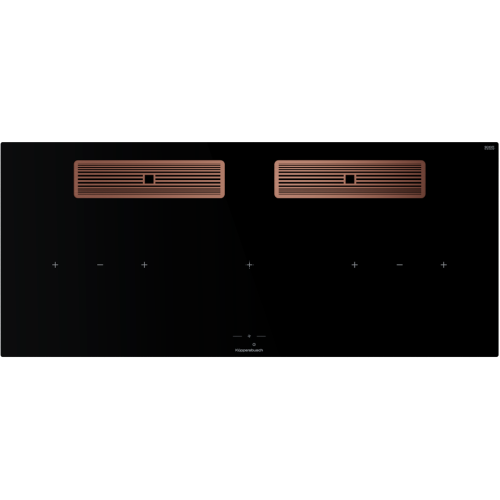 Индукционная варочная поверхность с вытяжкой Kuppersbusch KMI 12850.0 SR-S Copper