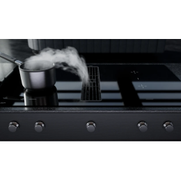 Индукционная варочная поверхность с вытяжкой Kuppersbusch KMI 12850.0 SR-S Copper