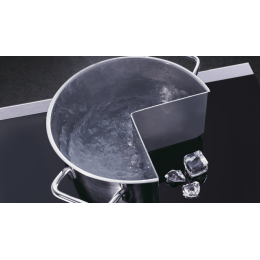 Индукционная варочная поверхность с вытяжкой Kuppersbusch KMI 12850.0 SR-S Copper