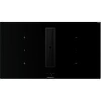 Индукционная варочная поверхность с вытяжкой Kuppersbusch KMI 9850.1 SR-E Black Chrome