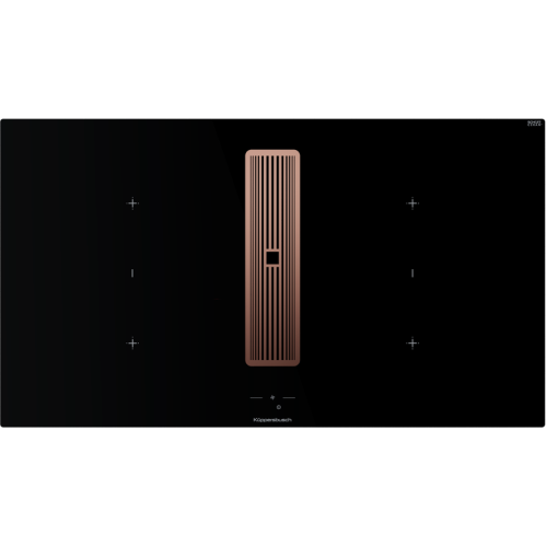 Индукционная варочная поверхность с вытяжкой Kuppersbusch KMI 9850.1 SR-E Copper купить в Москве и Санкт-Петербурге