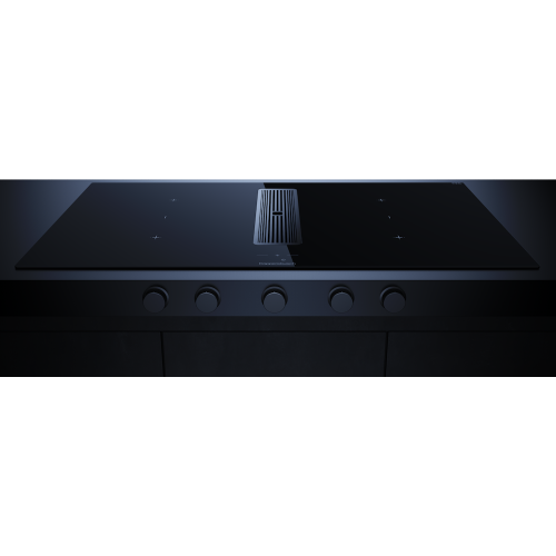 Индукционная варочная поверхность с вытяжкой Kuppersbusch KMI 9850.1 SR-S Black Velvet