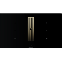 Индукционная варочная поверхность с вытяжкой Kuppersbusch KMI 9850.1 SR-S Gold