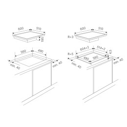 Варочная панель с вытяжкой Kuppersbusch KMI 6350.0 SR