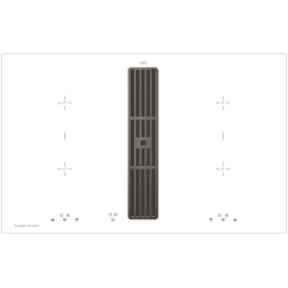 Варочная панель с вытяжкой Kuppersbusch KMI 8500.0 WR Black Chrome