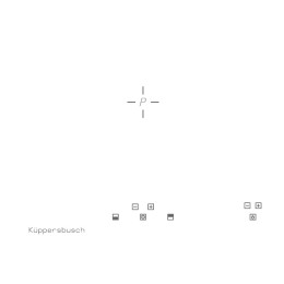 Варочная панель с вытяжкой Kuppersbusch KMI 8500.0 WR Silver Chrome