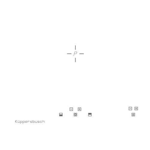 Варочная панель с вытяжкой Kuppersbusch KMI 8500.0 WR Silver Chrome