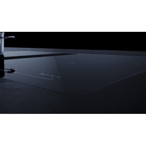 Варочная панель с вытяжкой Kuppersbusch KMI 8590.0 SR Black Chrome