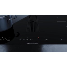 Варочная панель с вытяжкой Kuppersbusch KMI 8590.0 SR Silver Chrome