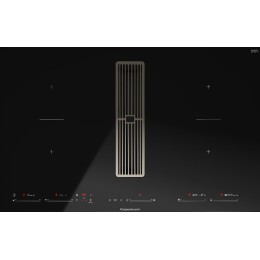 Варочная панель с вытяжкой Kuppersbusch KMI 8590.0 SR Silver Chrome