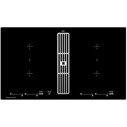 Варочная панель с вытяжкой Kuppersbusch KMI 9800.0 SR Silver Chrome