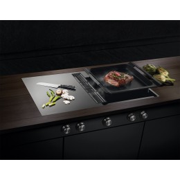 Варочная панель с вытяжкой Kuppersbusch KMI 9850.0 SR Stainless Steel