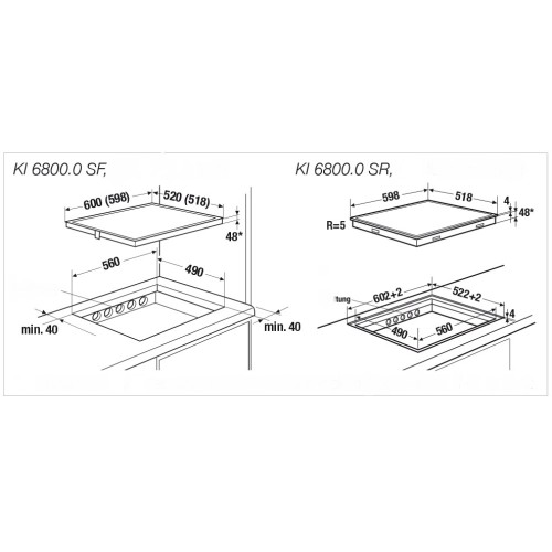 Варочная панель Kuppersbusch KI 6800.0 SR
