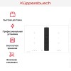 Варочная панель с вытяжкой Kuppersbusch KMI 8500.0 WR Black Velvet