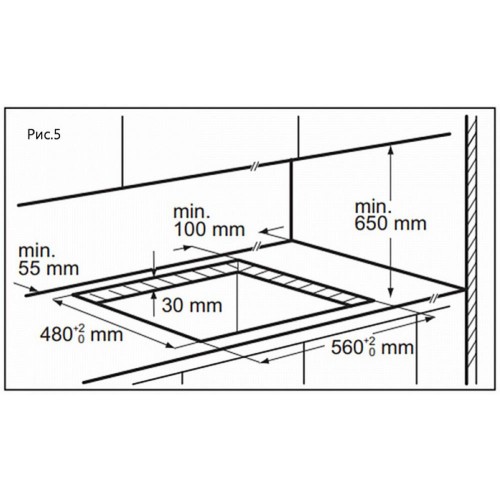 Газовая варочная панель MAUNFELD EGHG.64.63CBG/G