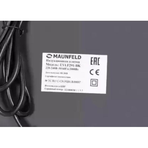 Индукционная варочная панель MAUNFELD EVI.F291-BK