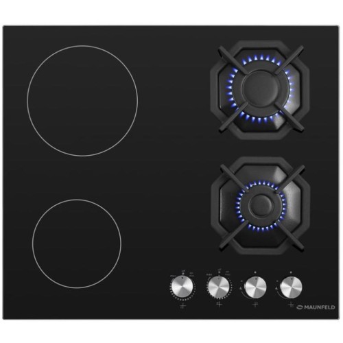 Комбинированная варочная панель MAUNFELD EEHG.642VC.2CB/KG