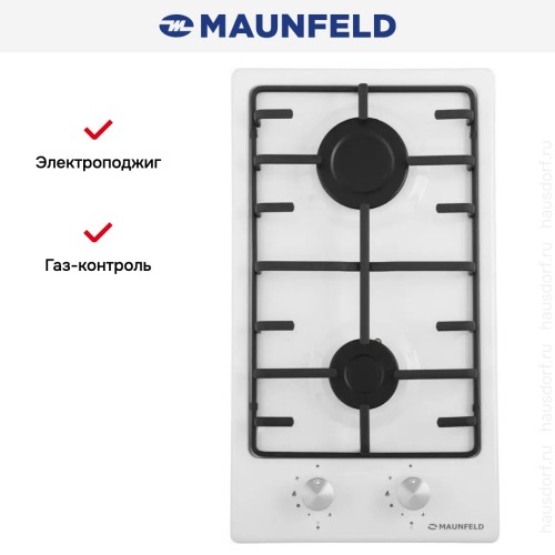 Газовая варочная панель MAUNFELD EGHE.32.3EW\G