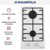 Газовая варочная панель MAUNFELD EGHE.32.3EW\G